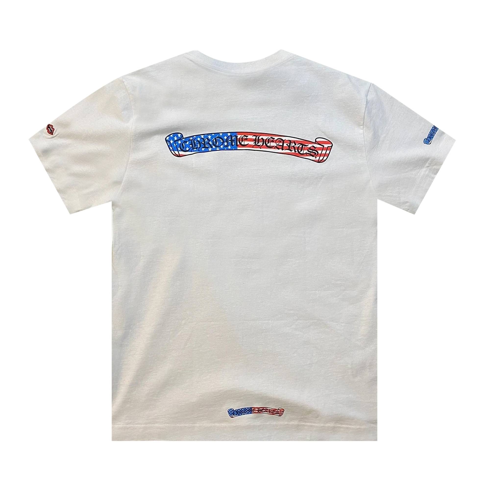 Chrome Hearts x Matty Boy 4th Of July T-Shirt 'White' - 2