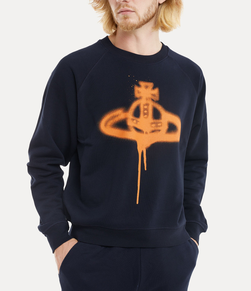 SPRAY ORB RAGLAN SWEATSHIRT 7