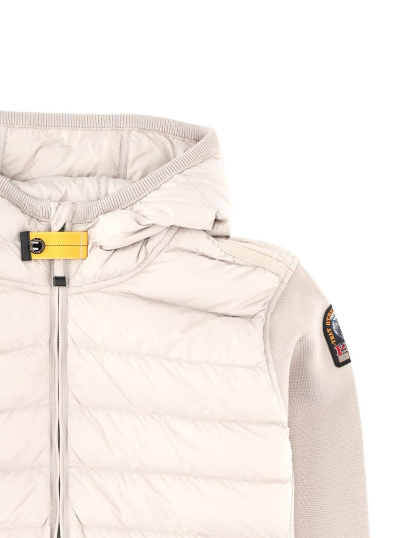 PARAJUMPERS logo-patch padded jacket outlook
