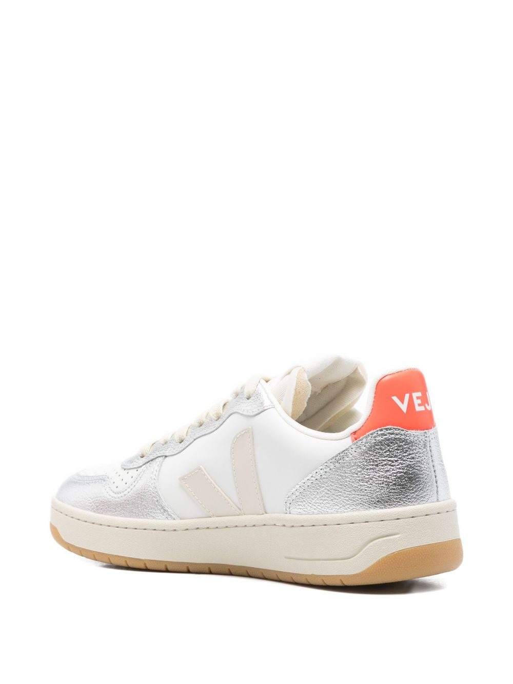 V-10 leather sneakers - 3