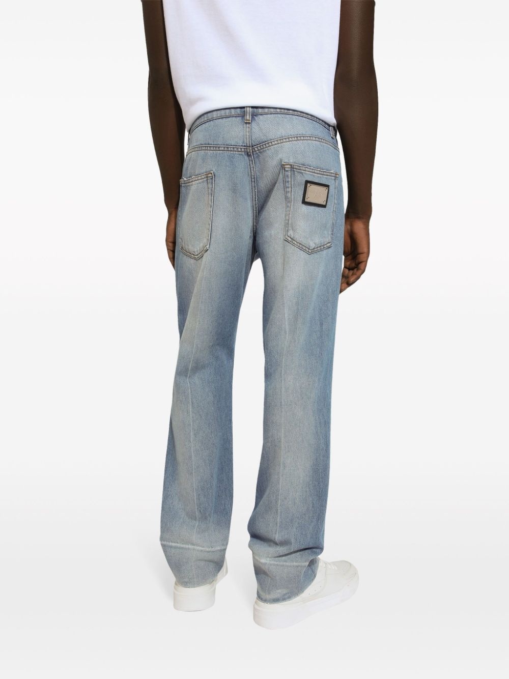 classic straight-legged jeans - 4