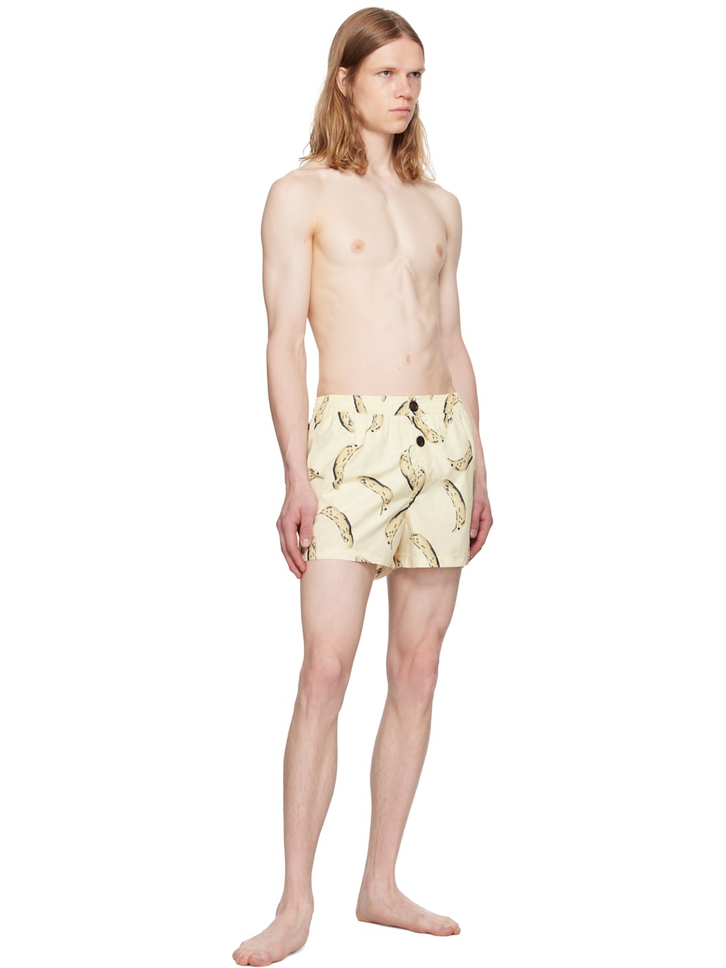 Yellow La Croisière 'The Puntini' Swim Shorts - 4