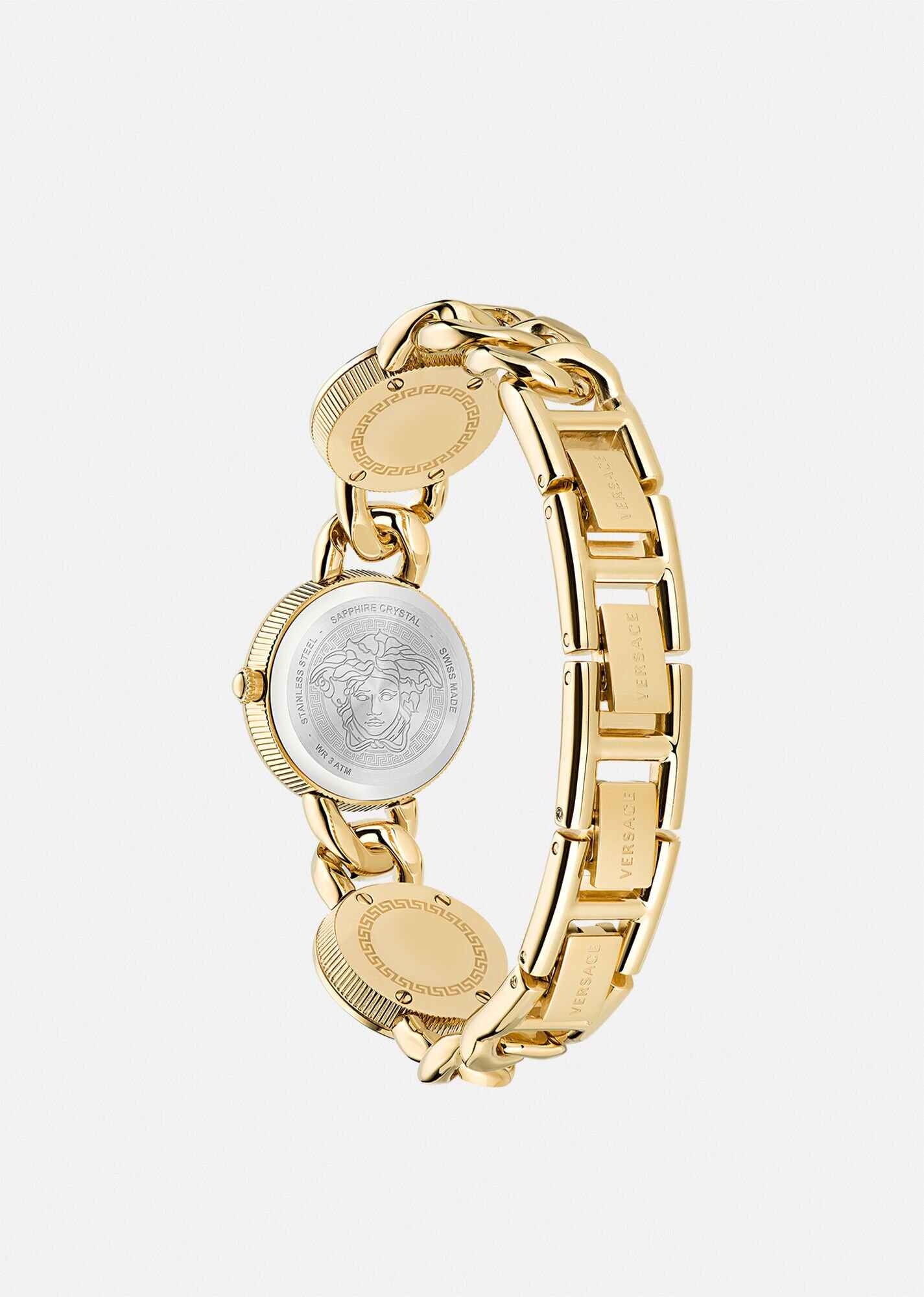 【VERSACE】スタッド アイコン ブレスレットウォッチ VERSACE Stud Icon Diamond Watch | REVERSIBLE