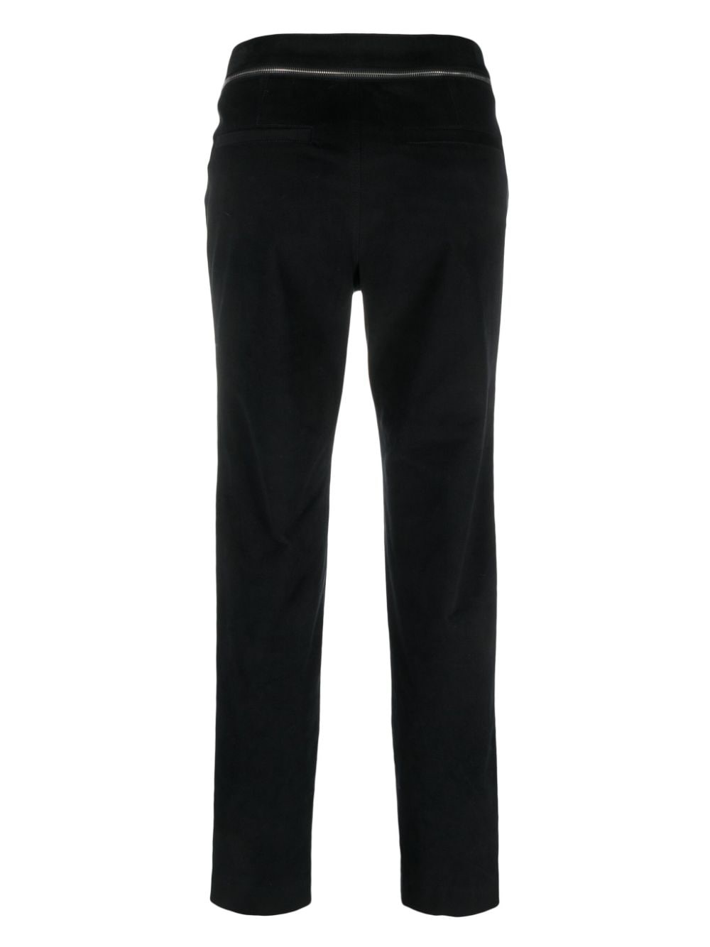 Izis slim-cut cotton trousers - 2