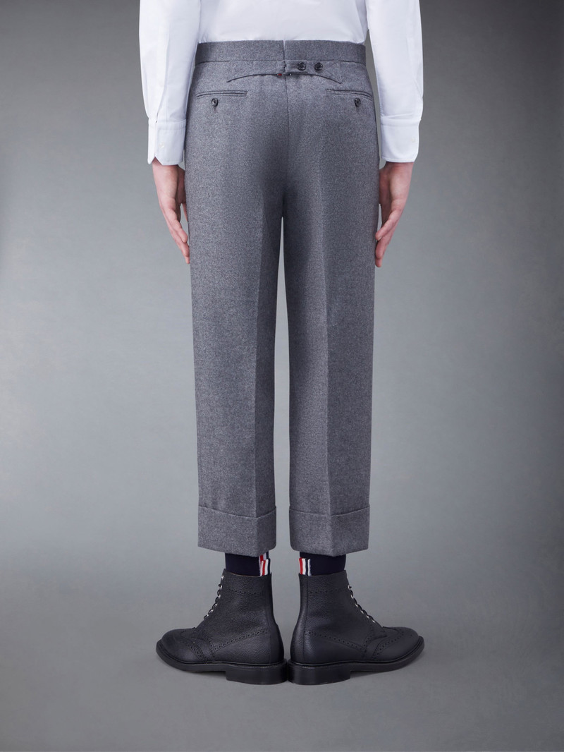 Thom Browne Flannel Low Rise Drop Crotch Backstrap Trouser outlook