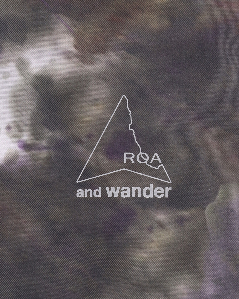 ROA x and wander 2Way Tote Bag Camouflage 6