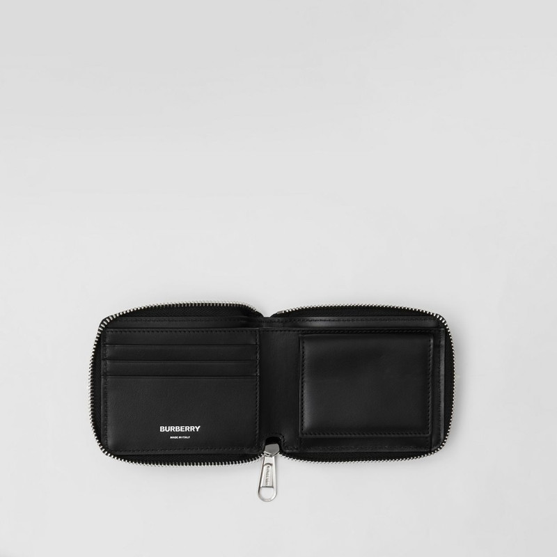 Camouflage Print Leather Ziparound Wallet Lanyard 4