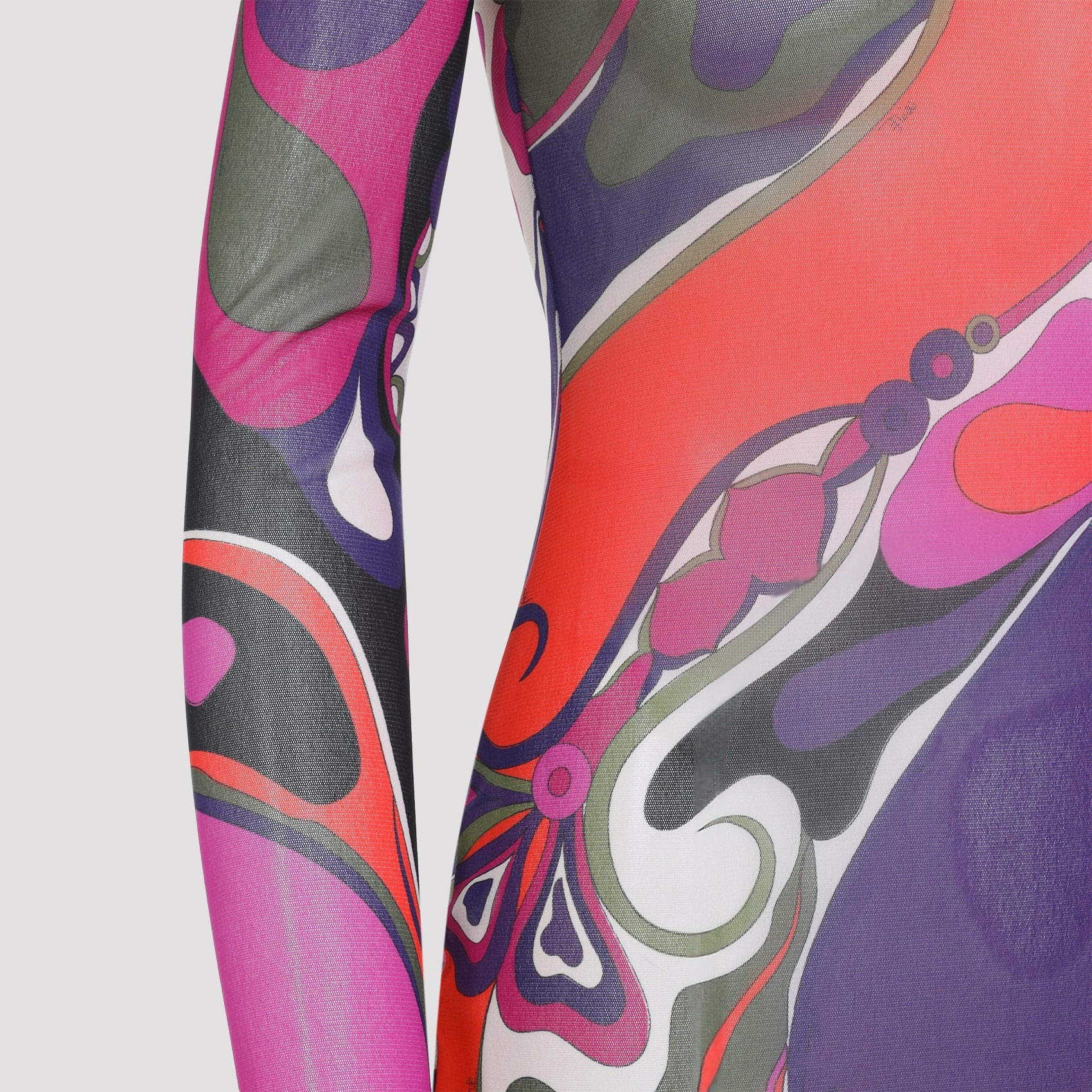Pucci Tulle Long Dress Women - 3