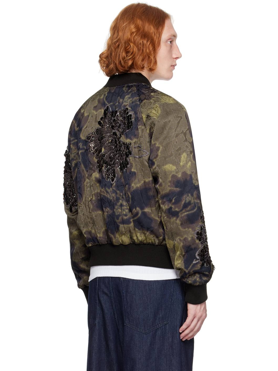 ジャケット・アウター Dries Van Noten 25ss Embellished bomber Dries Van Noten Embellished Sequinned Cotton Bomber Jacket