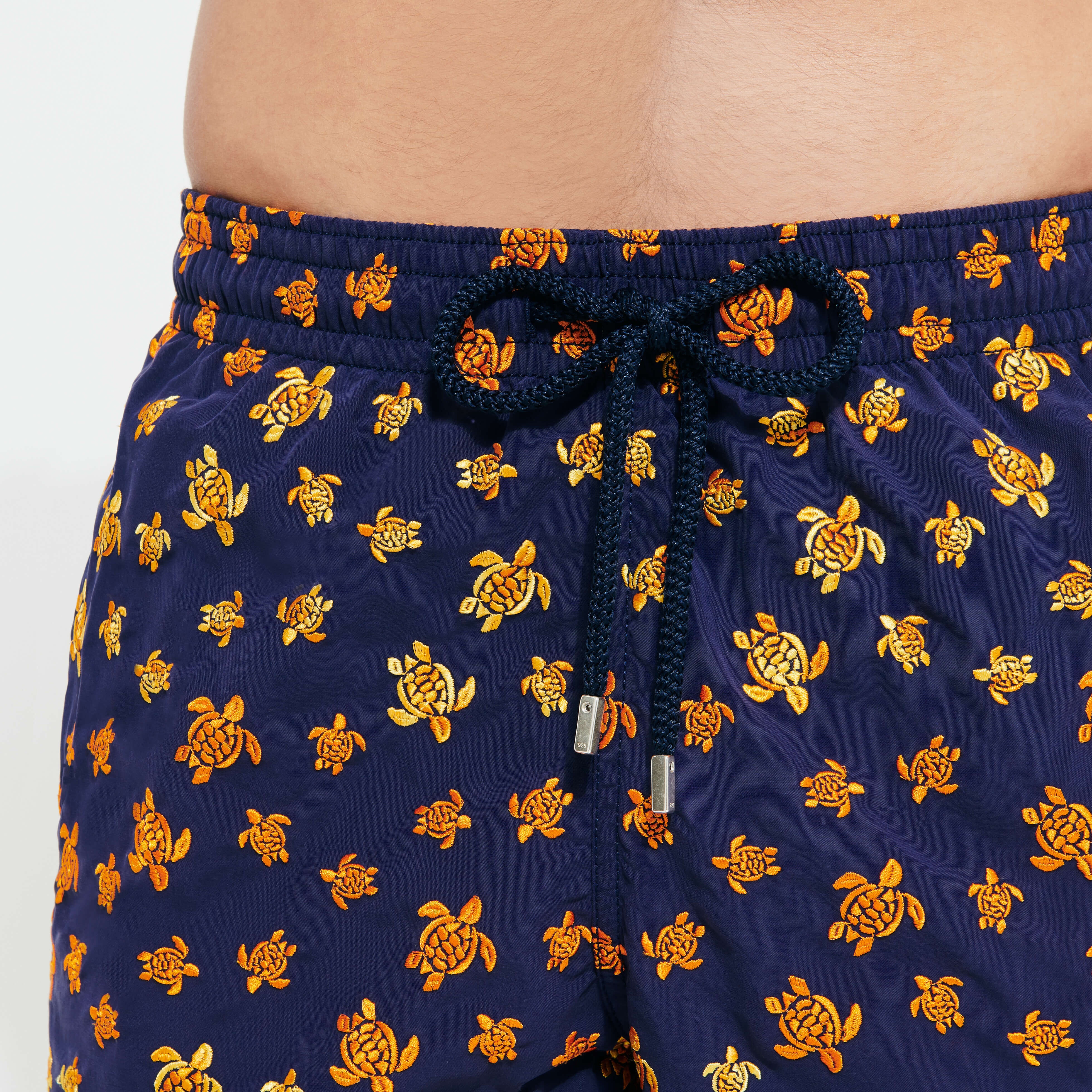 Men Embroidered Swim Trunks Micro Ronde Des Tortues - Limited Edition - 6