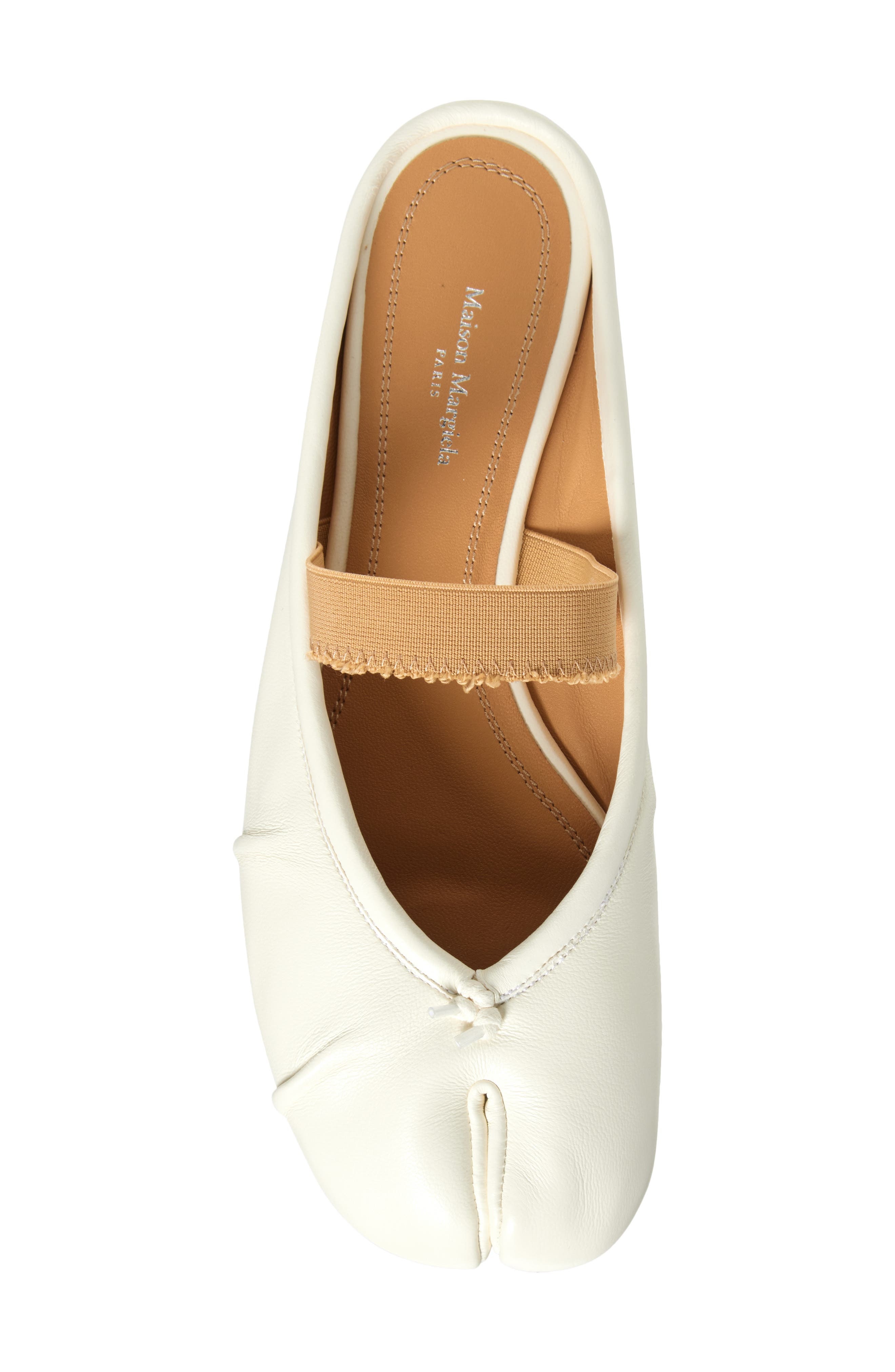 Maison Margiela Tabi Ballerina Mary Jane Mule in Ivory/Nude at Nordstrom - 5