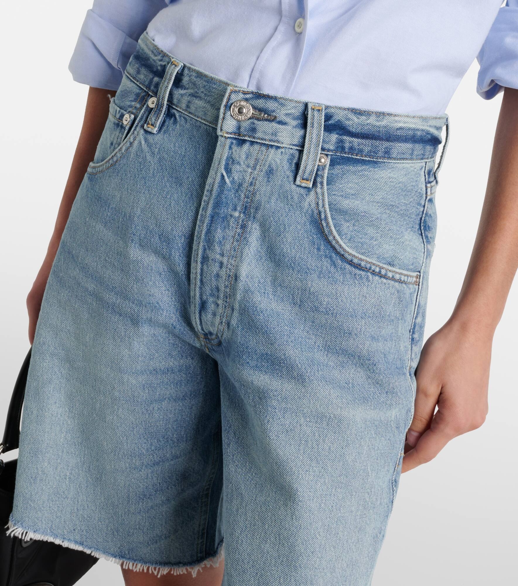 Ayla denim shorts - 4