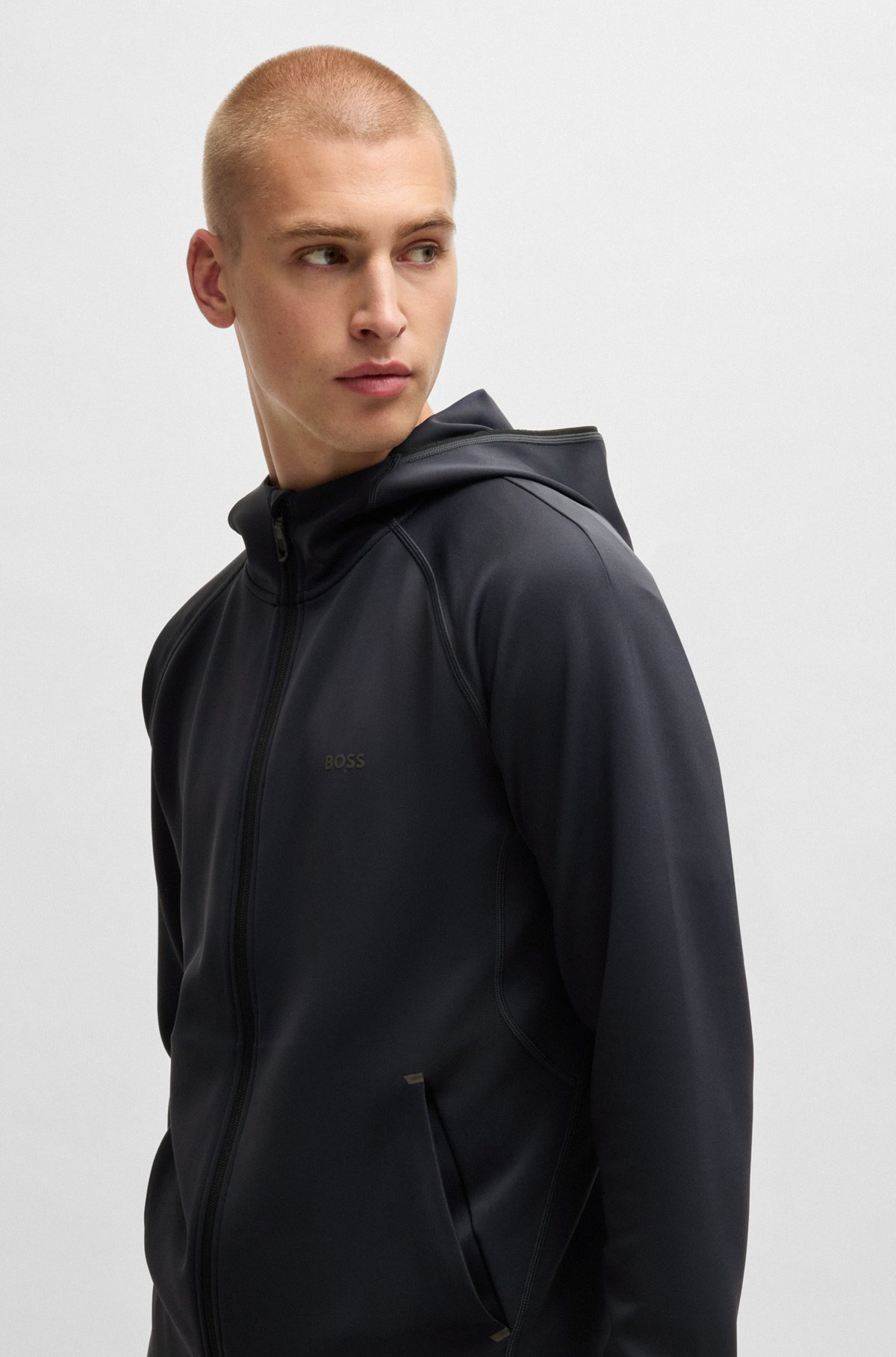 ACTIVE STRETCH ZIP-UP HOODIE WITH MOISTURE MANAGEMENT - 6