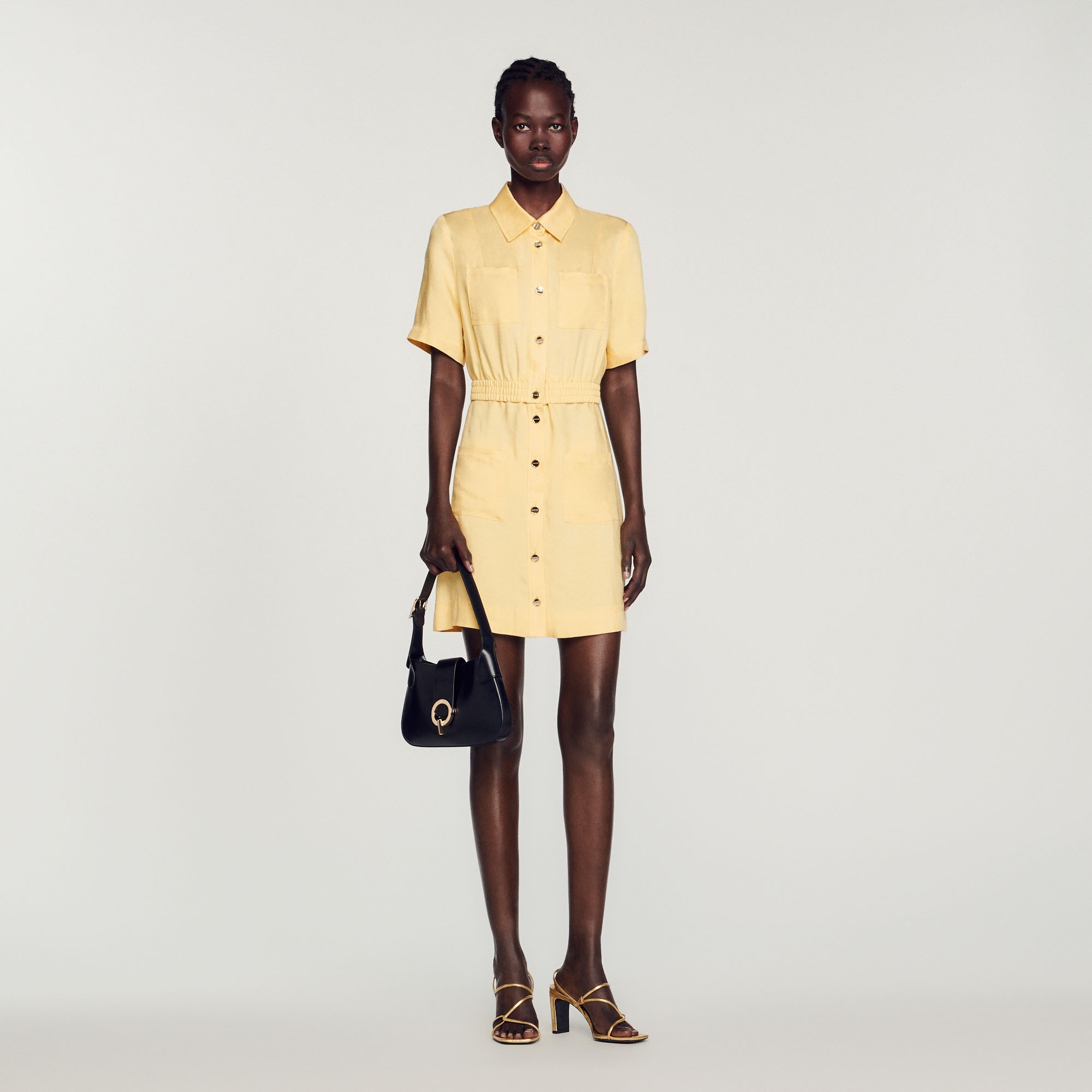 Short buttoned dress - 2