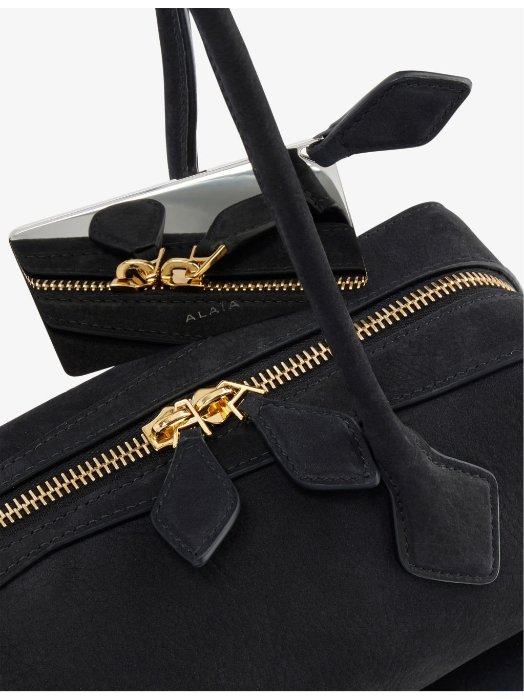 Le Teckel medium leather shoulder bag - 3