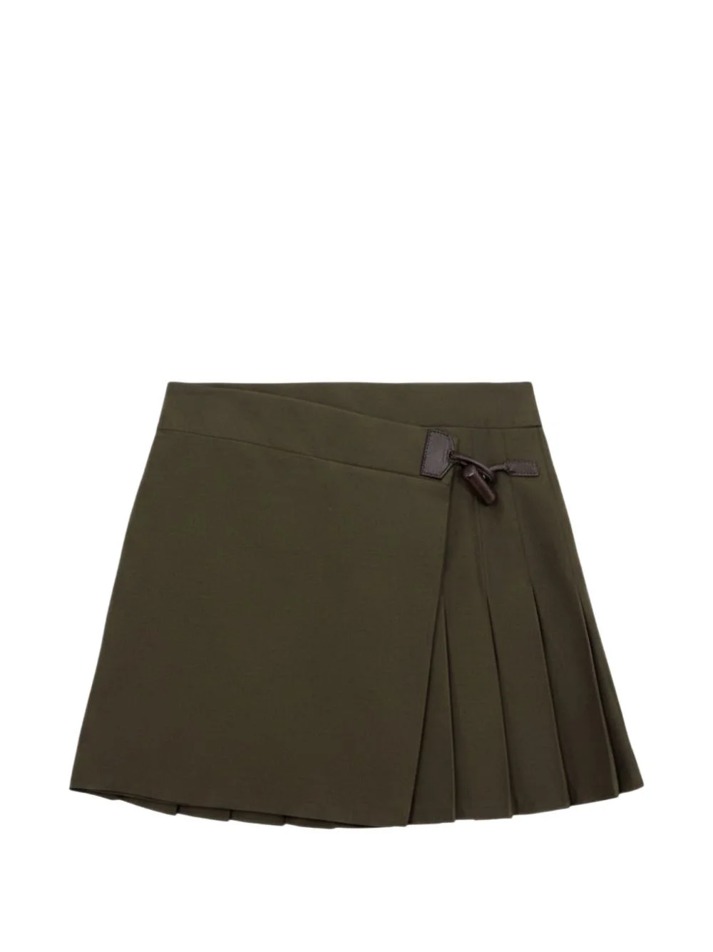 pleated mini skirt - 1