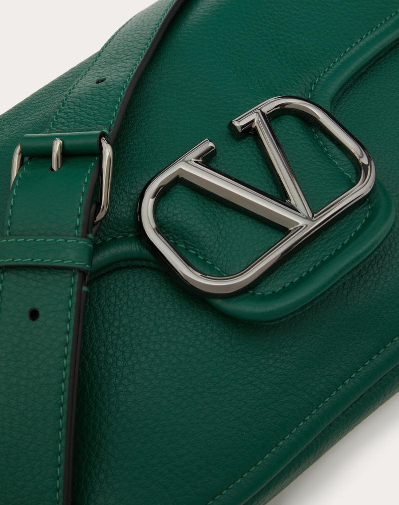 VALENTINO GARAVANI ALLTIME GRAINY CALFSKIN SHOULDER BAG 8