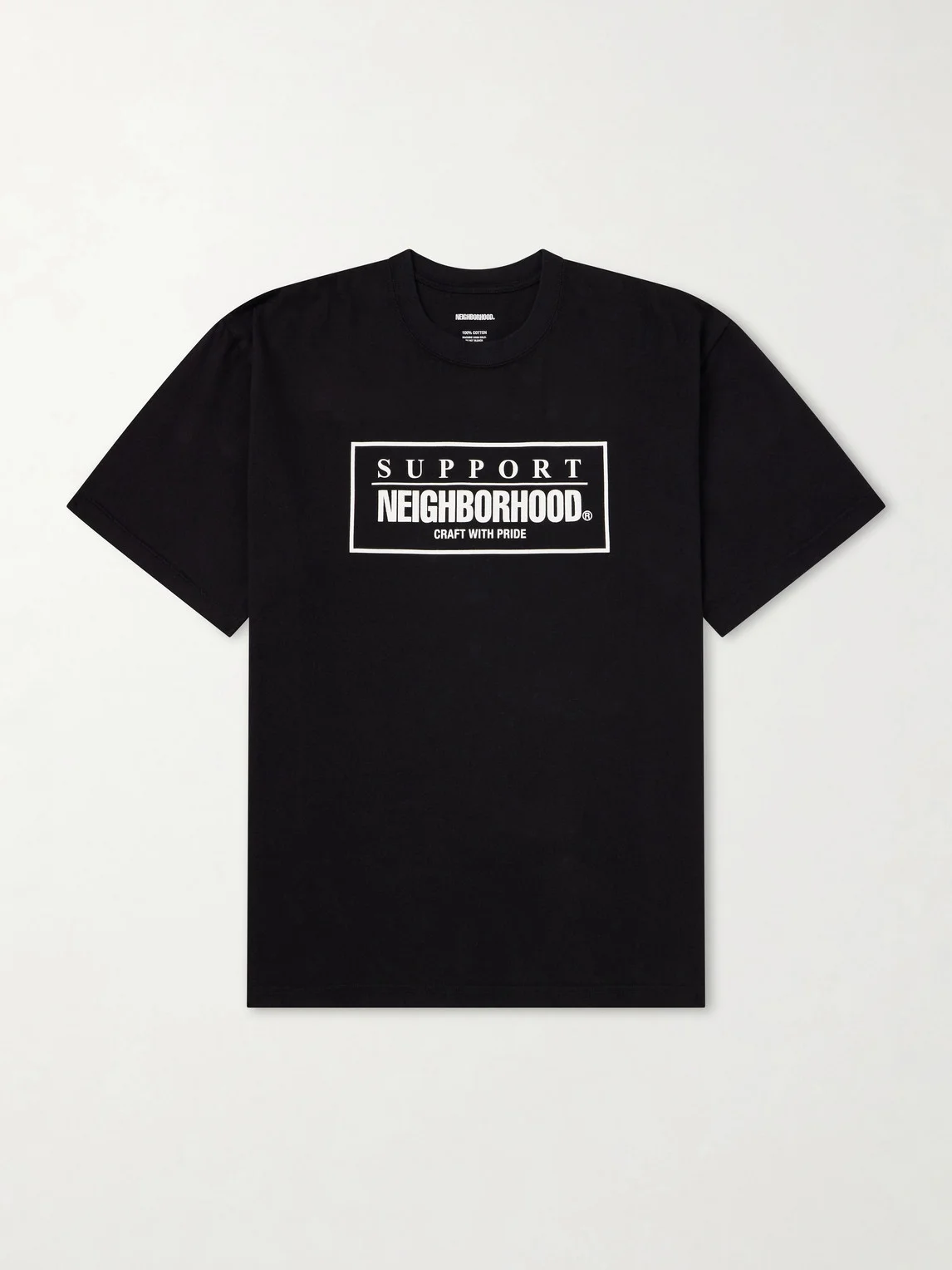 Logo-Print Cotton-Jersey T-Shirt - 1