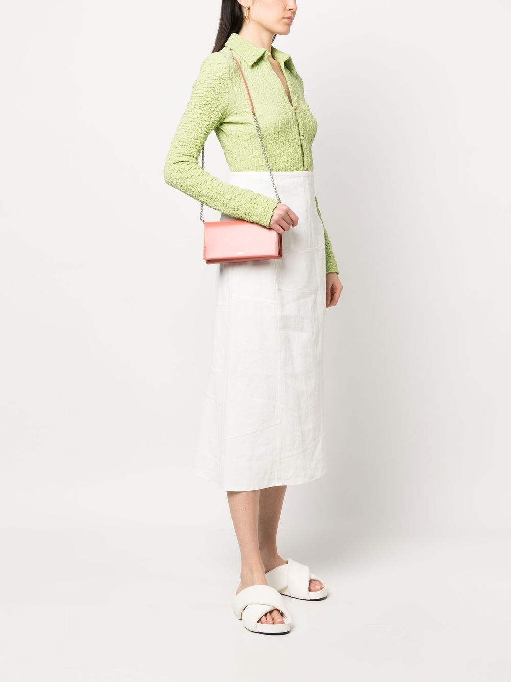 calf-leather crossbody bag - 2