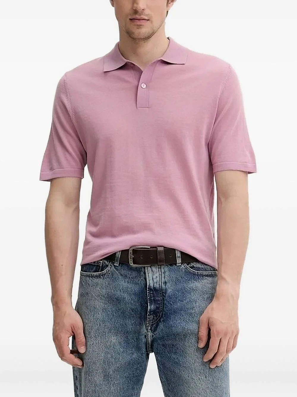short-sleeve polo shirt - 1