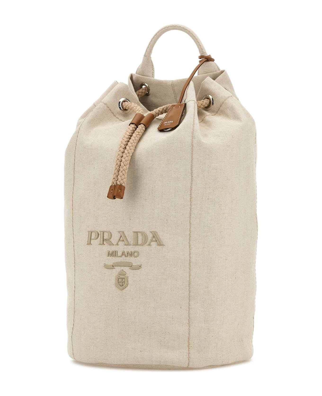 Sand Canvas Backpack - 2