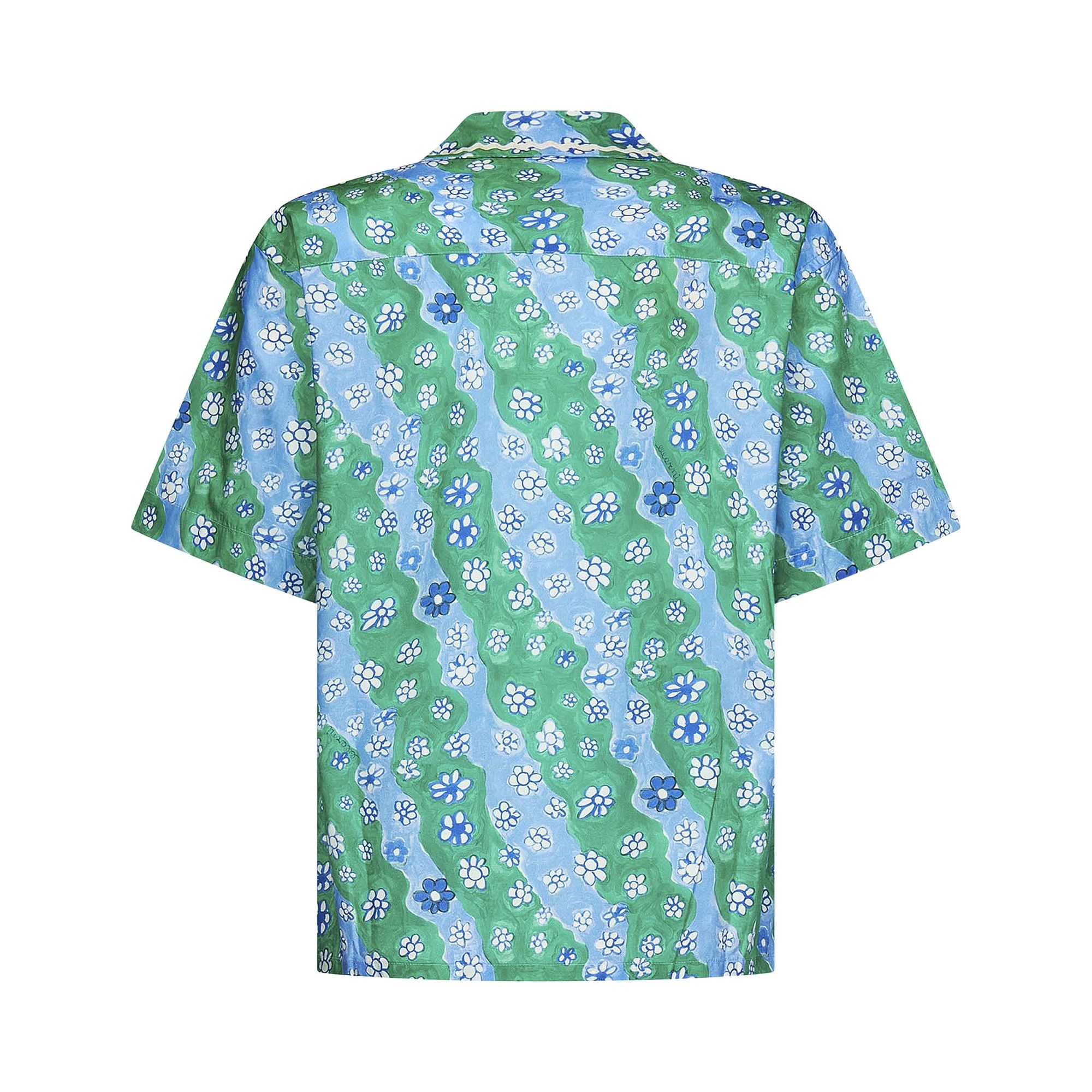 Marni Short-Sleeve Bowling Shirt 'Sea Foam' - 2