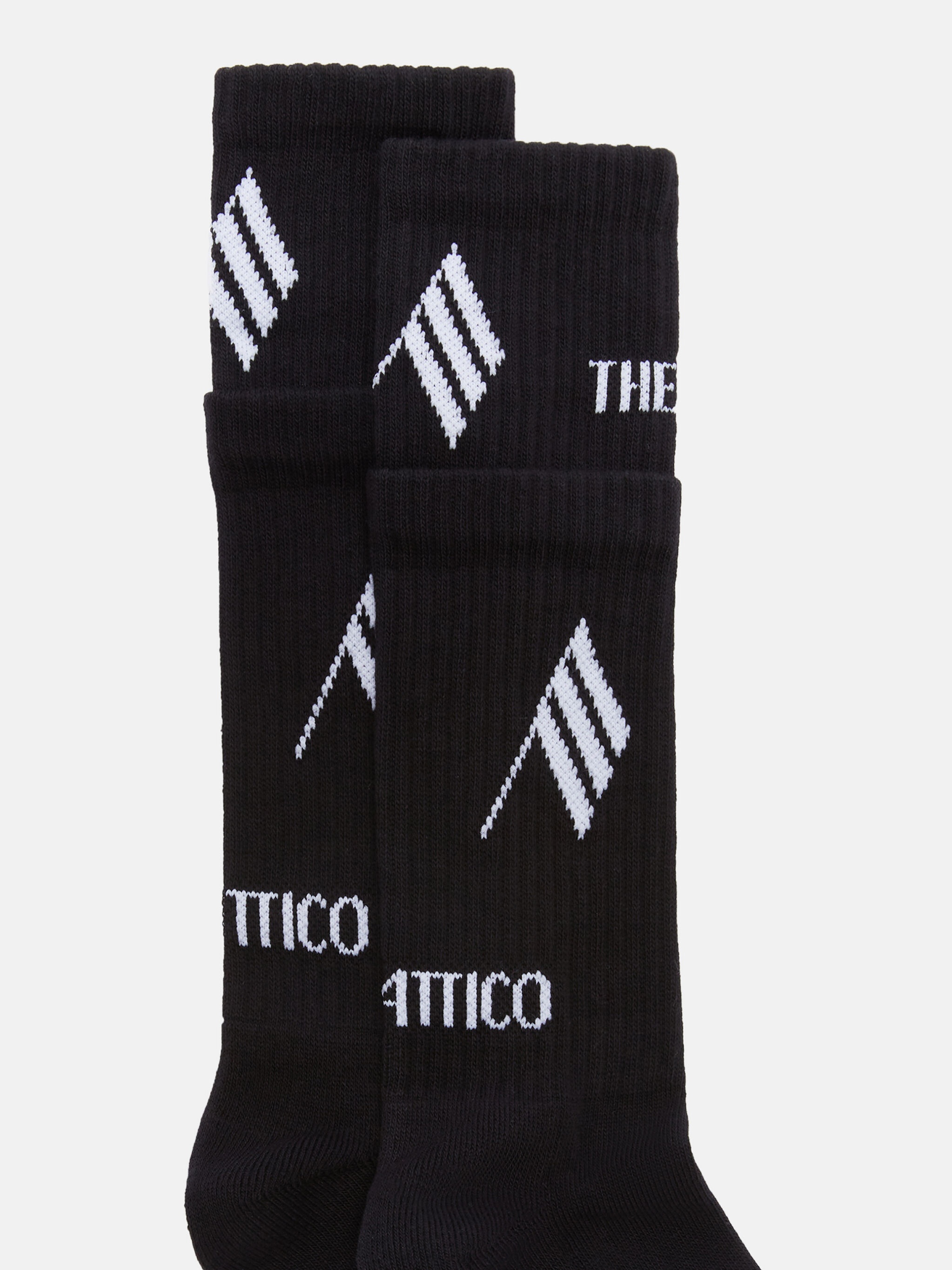 BLACK AND WHITE SOCKS - 2