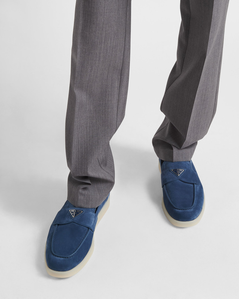 Prada Suede loafers outlook