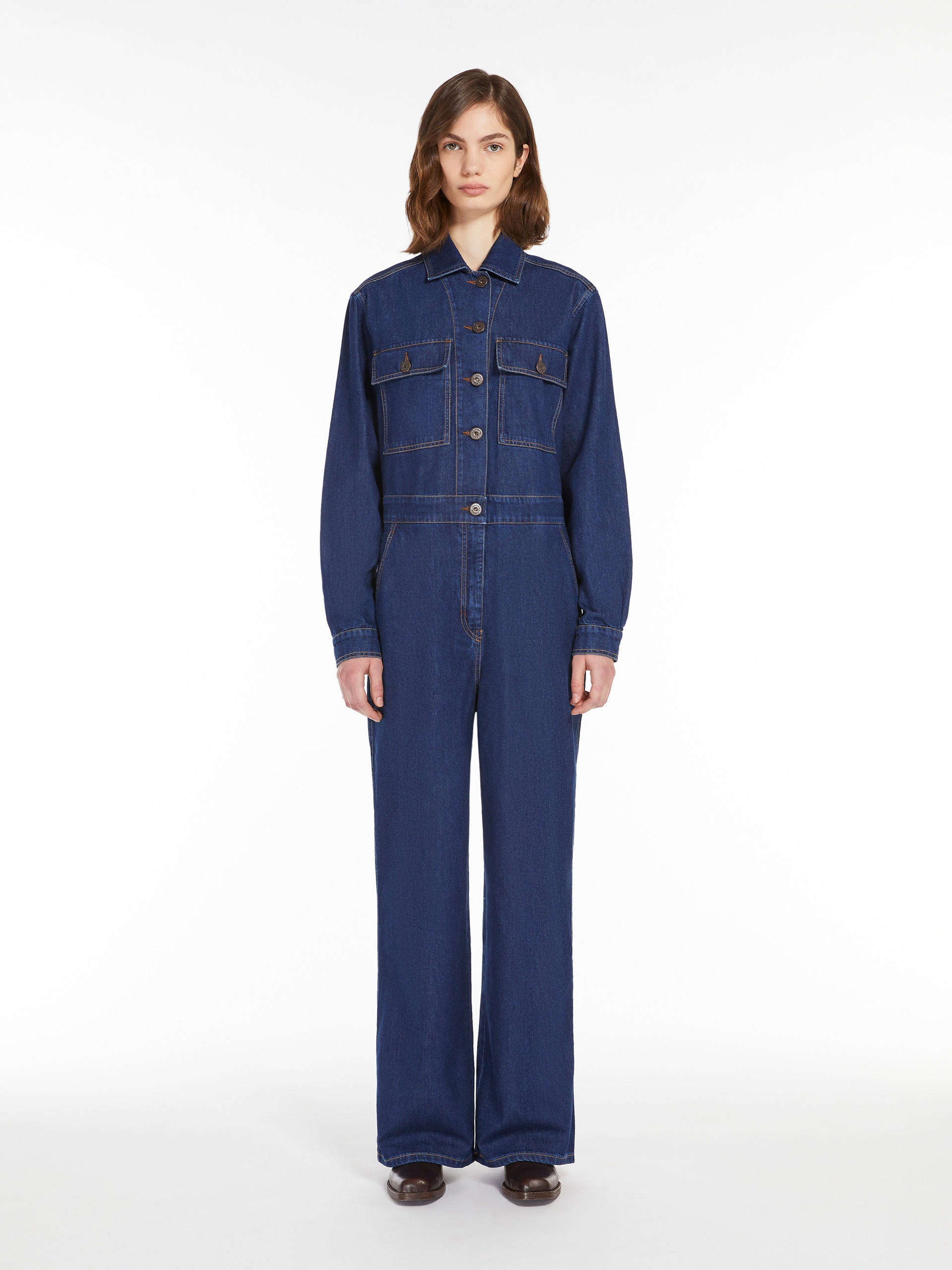 PIRANIA Denim workwear jumpsuit - 3