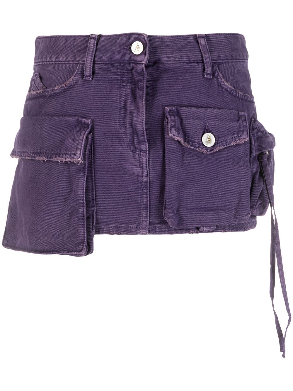 Fay denim miniskirt - 1