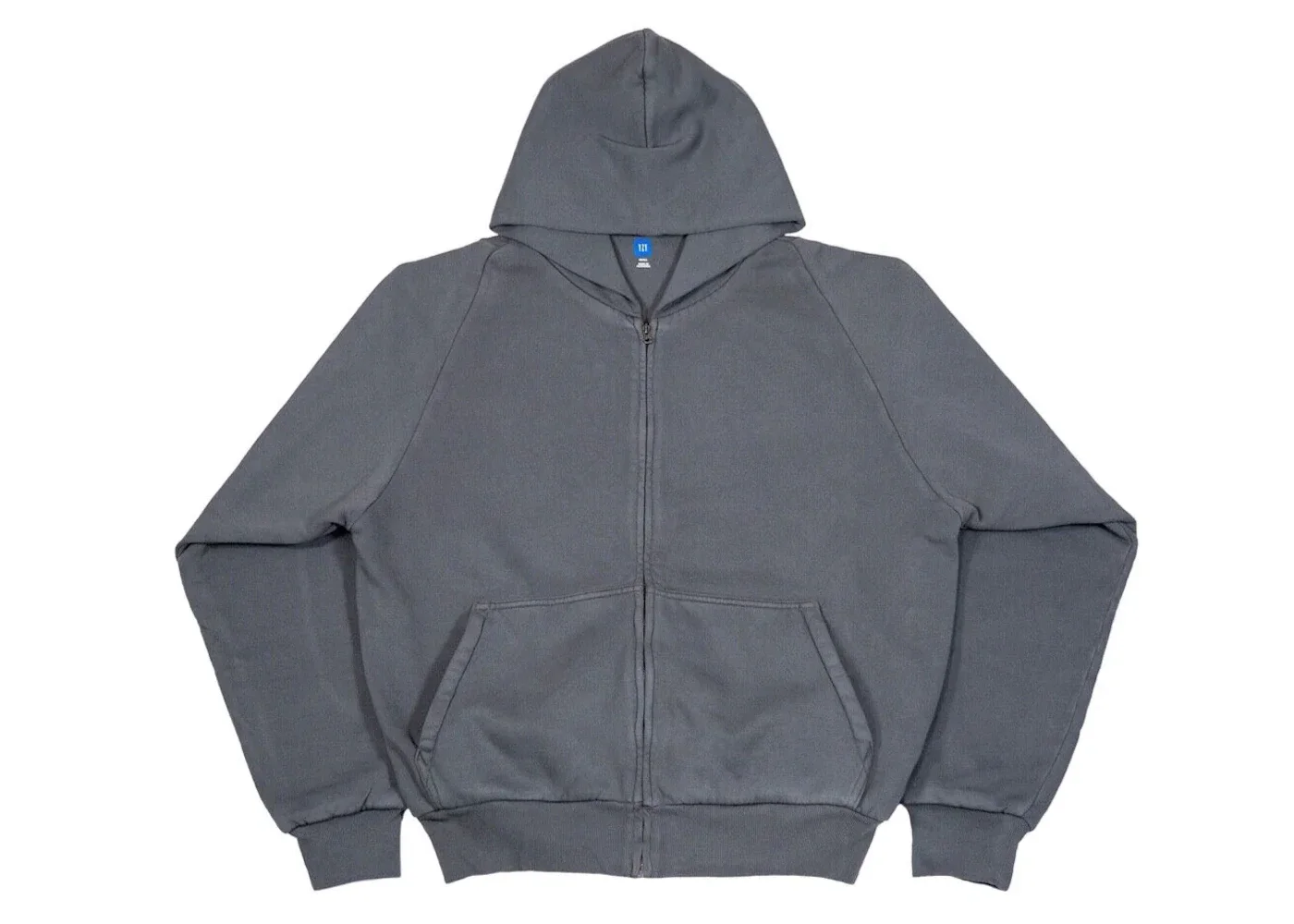 Yeezy x Gap Zip Up Exclusive Hoodie Dark Grey - 1