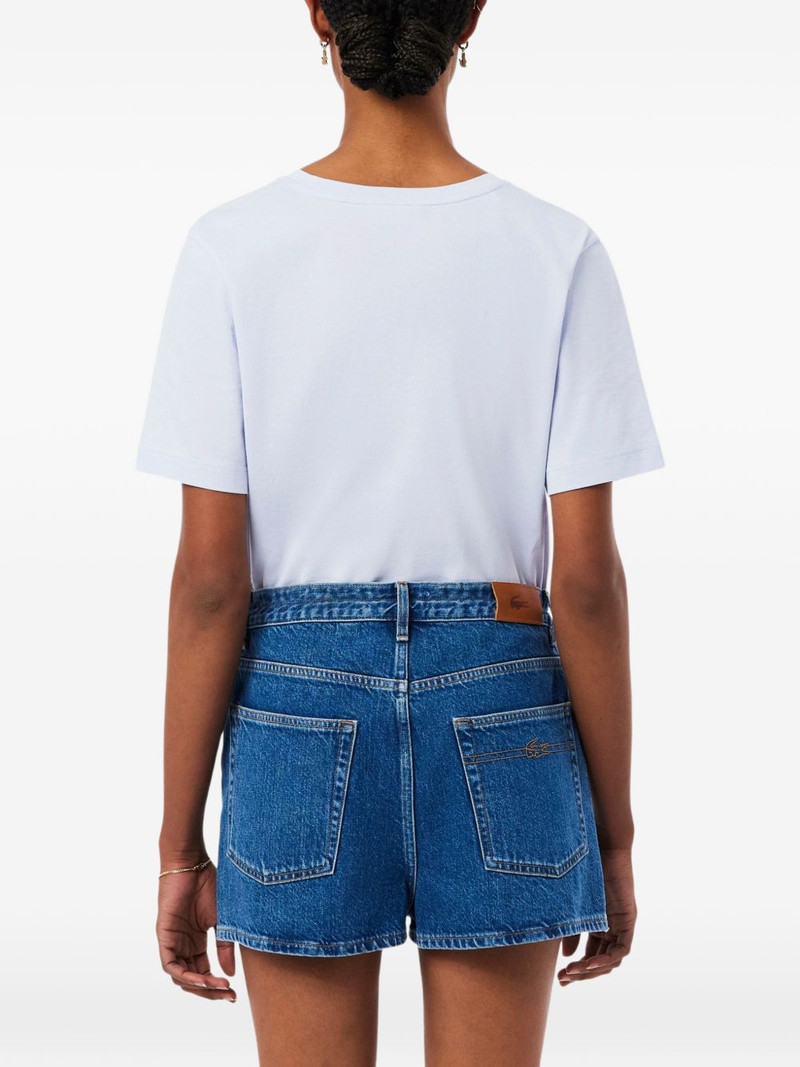 LACOSTE V-neck logo T-shirt outlook