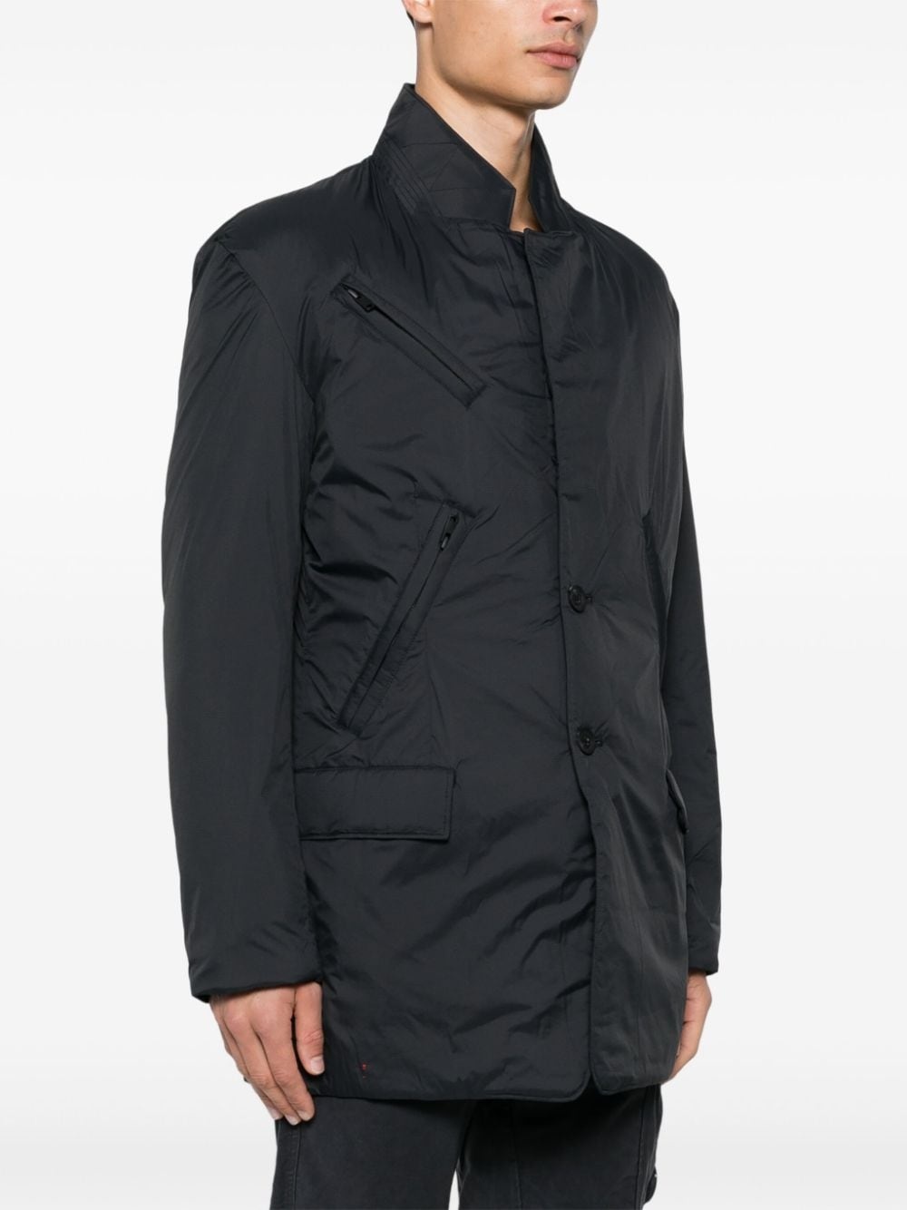 multi-pocket padded jacket - 3