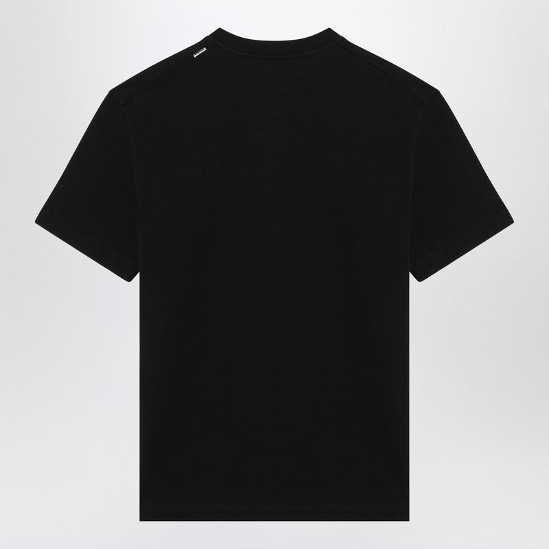 Jil Sander Black Cotton T-Shirt Men - 2