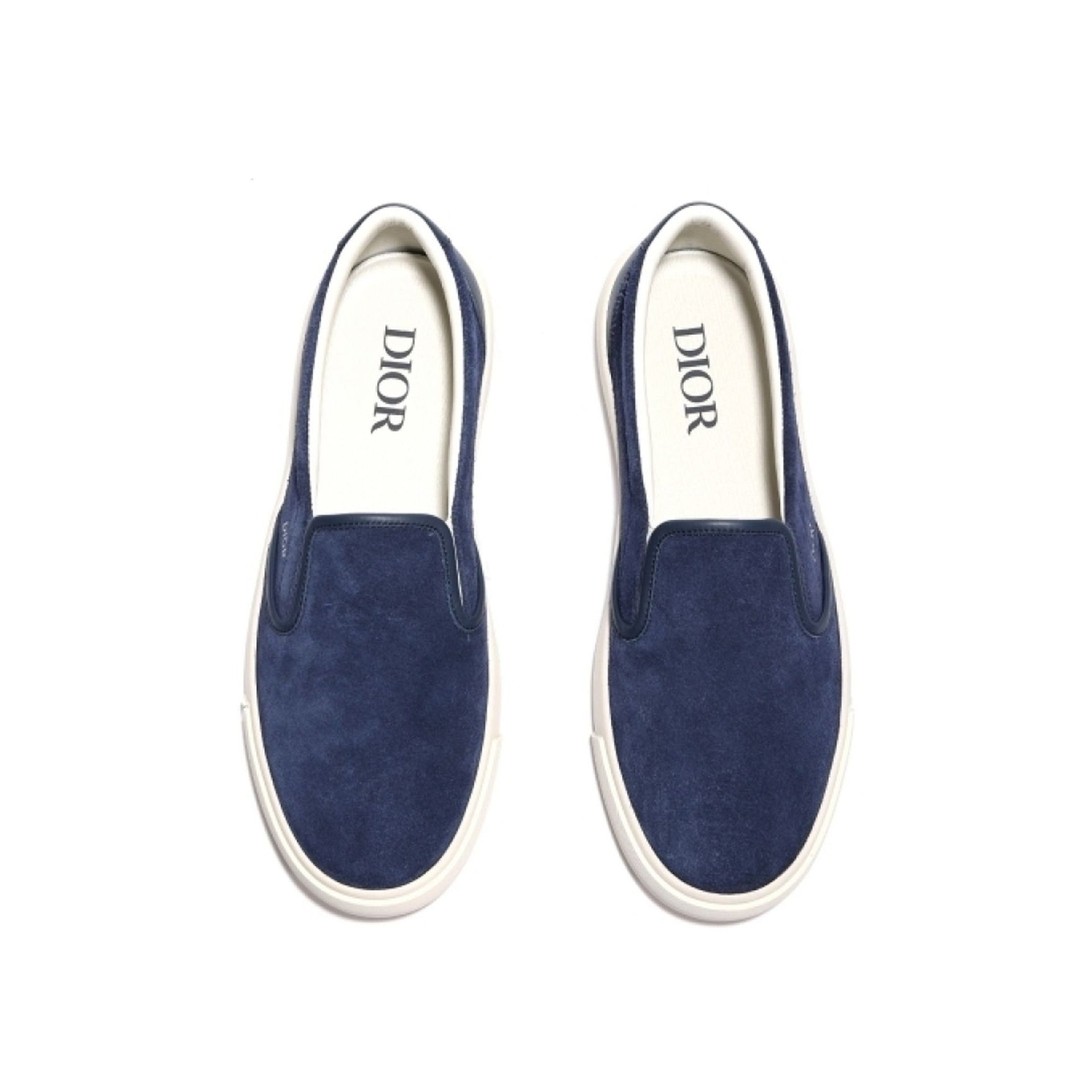 Dior Leather Slip-On Sneakers Men - 3
