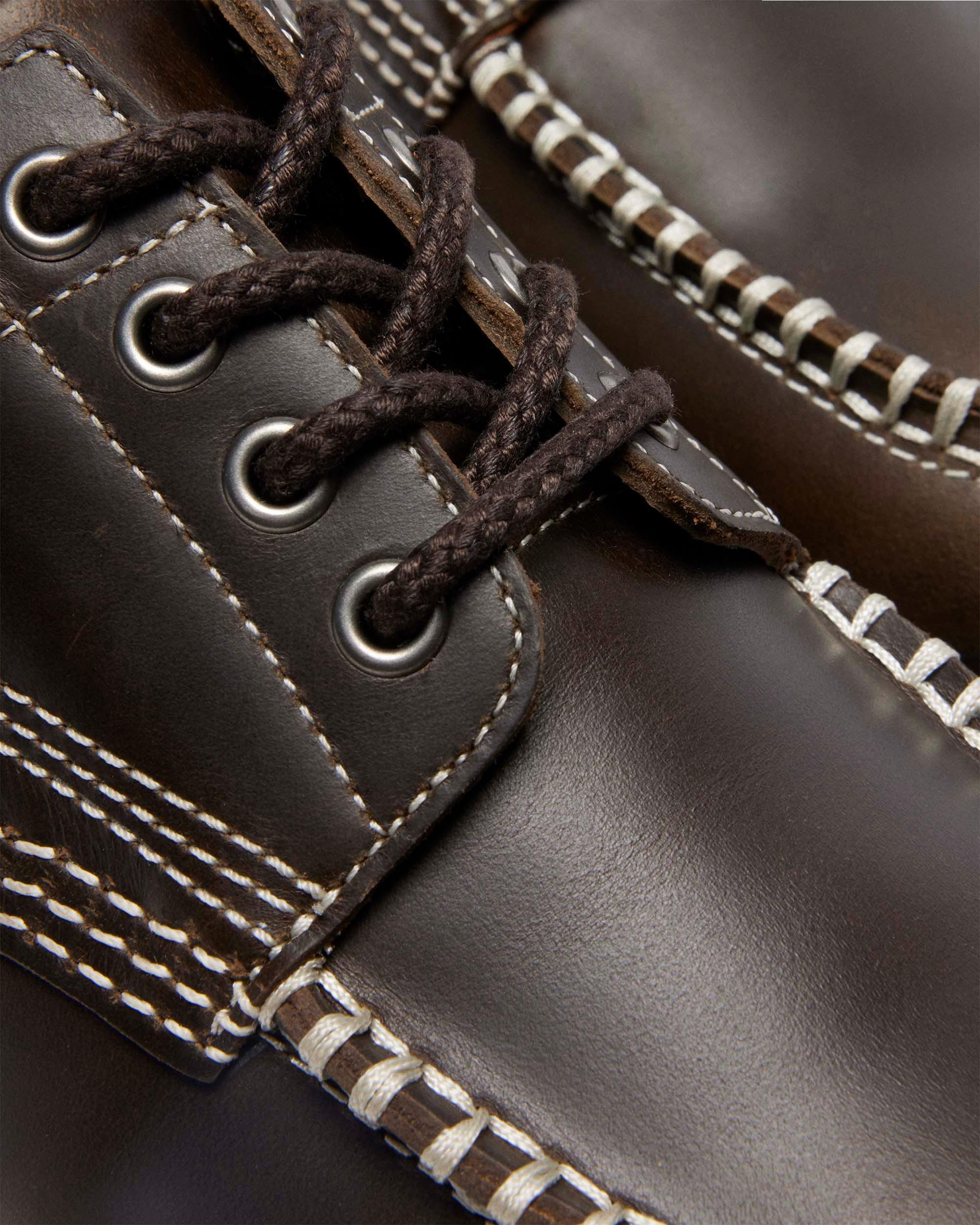 Lowell Orleans Leather Moc Toe Shoe - 7