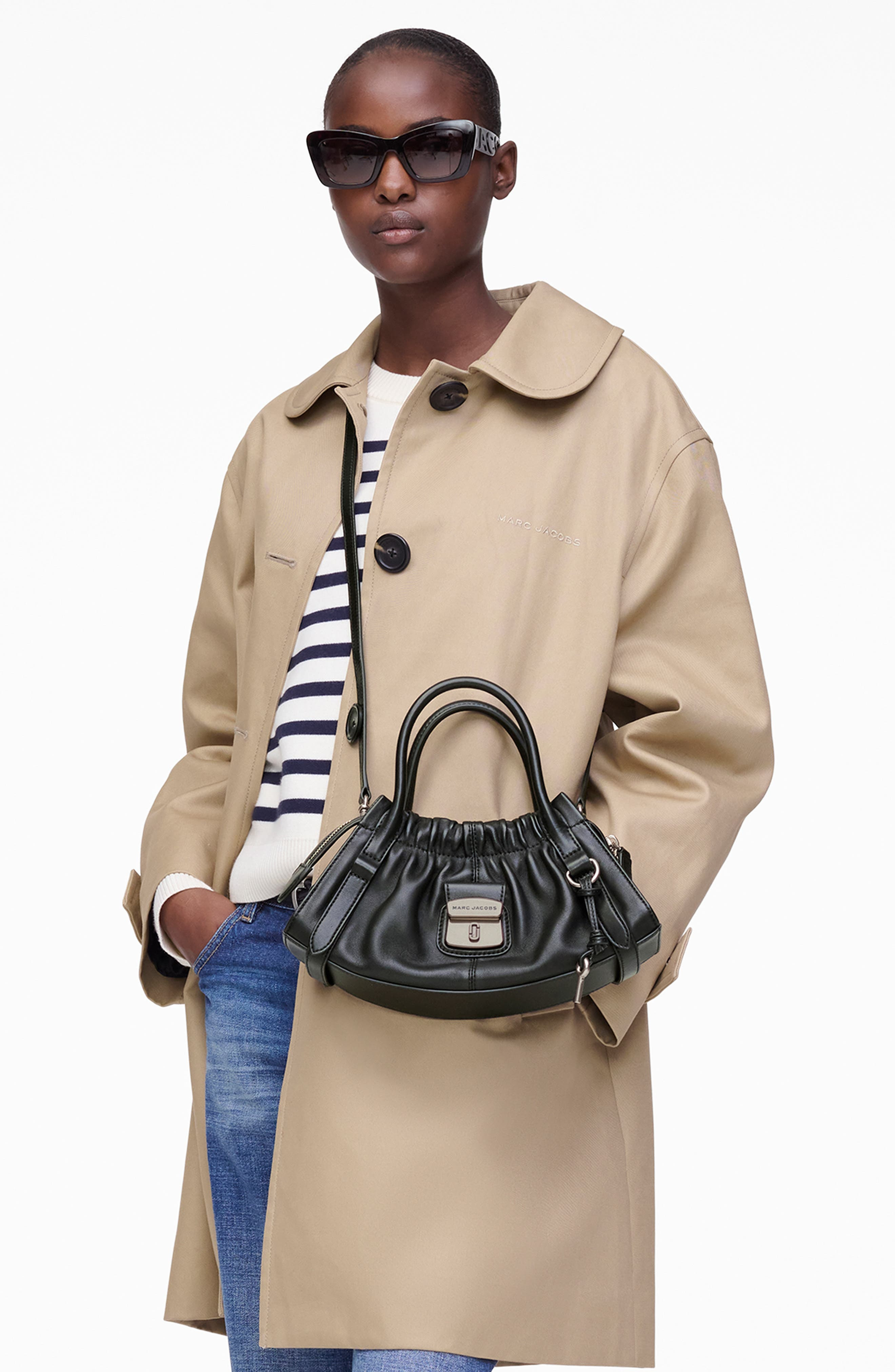 Marc Jacobs The Small Leather Satchel in Black at Nordstrom - 2