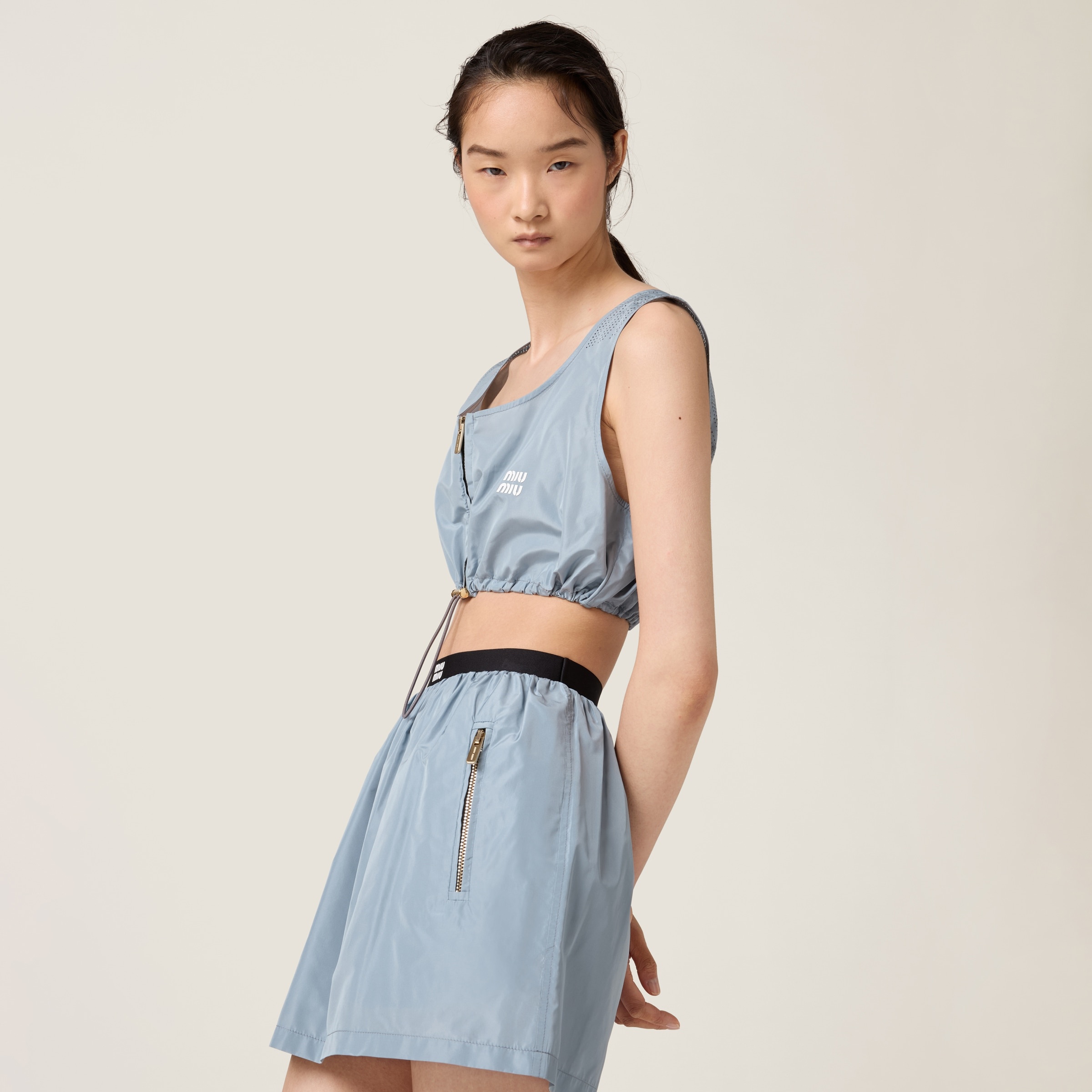Technical silk top - 5