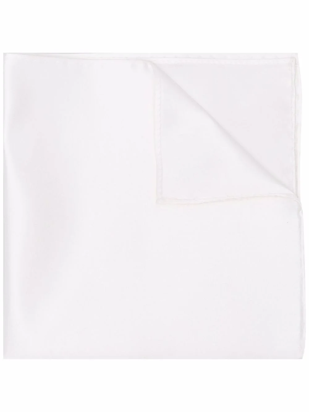 micro-jacquard silk pocket square - 1