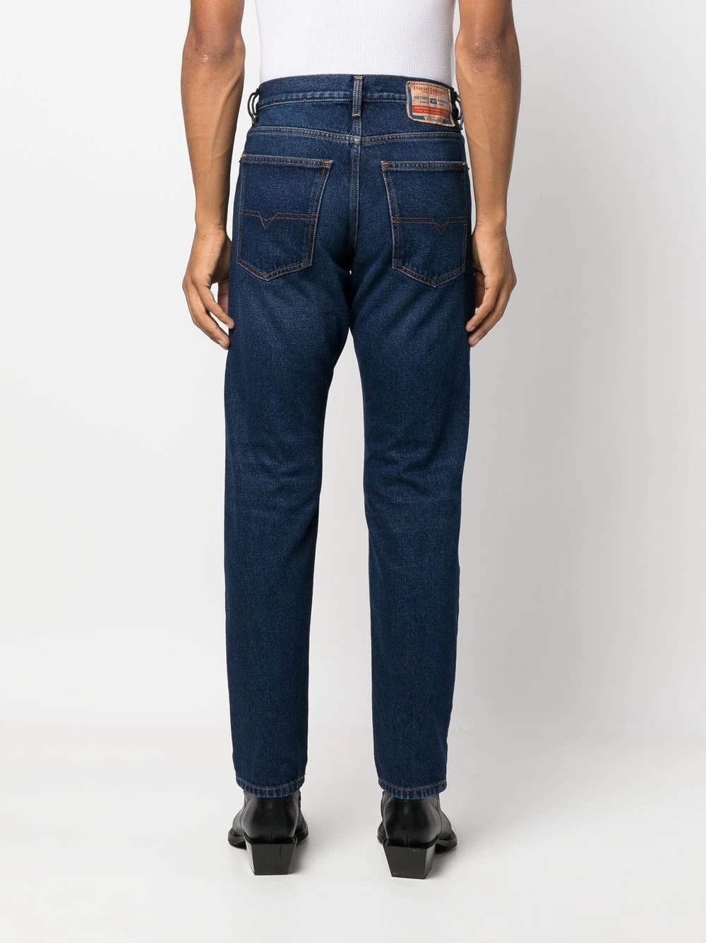 mid-rise slim-fit jeans - 4