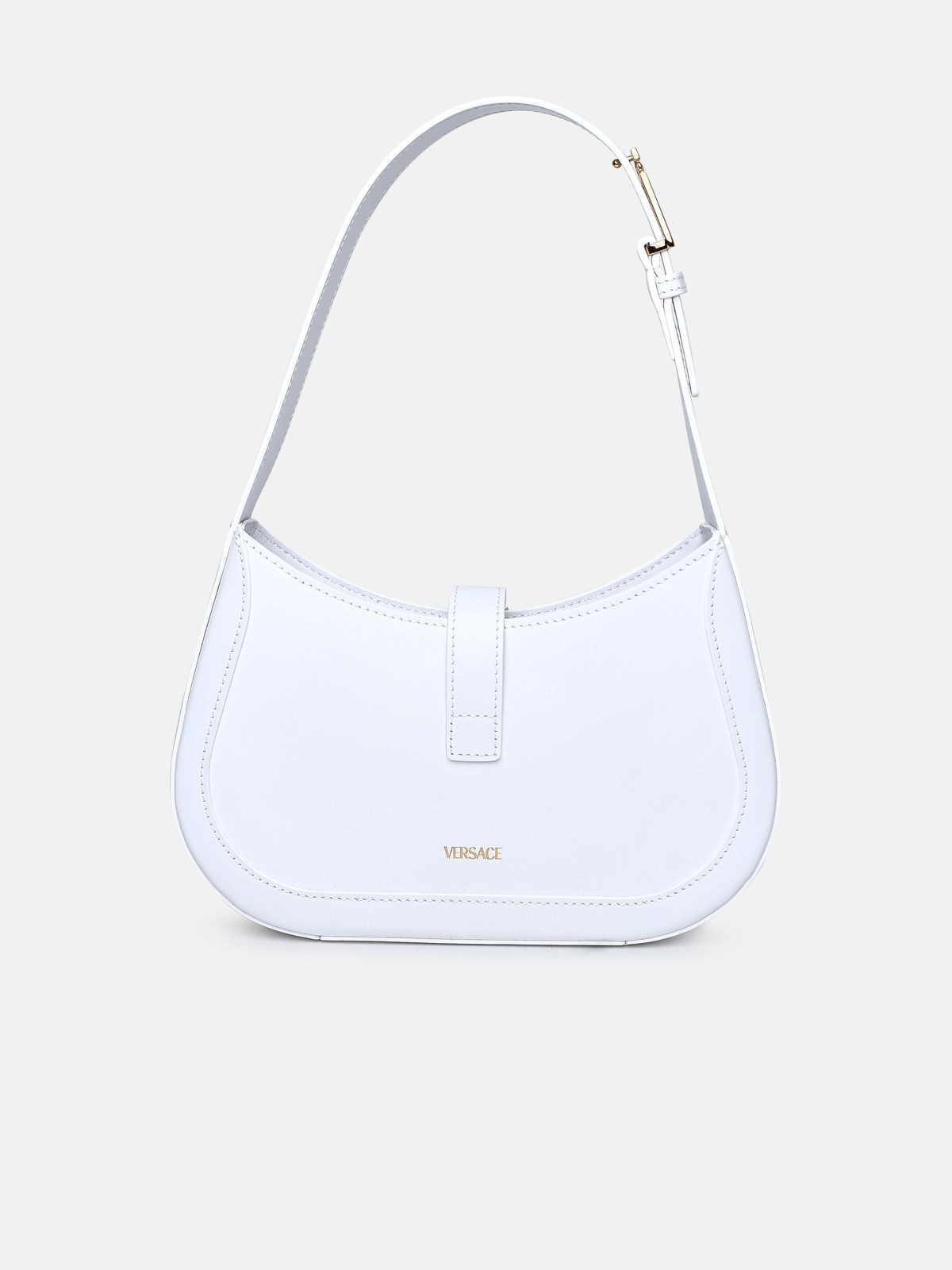 WHITE LEATHER BAG - 3