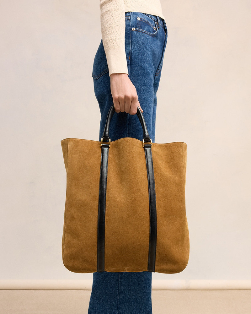 AMI Paris PARIS PARIS NORTH SOUTH TOTE BAG outlook