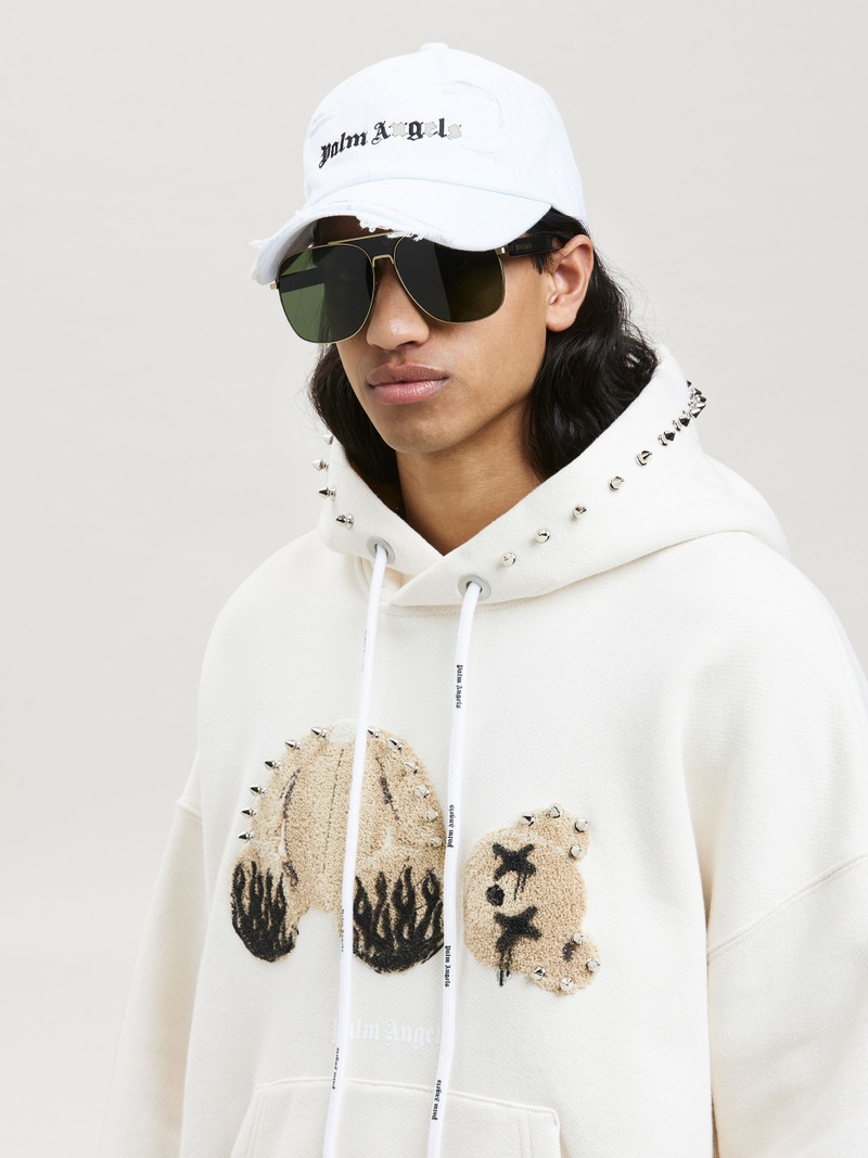 Palm Angels RIPPED LOGO CAP outlook