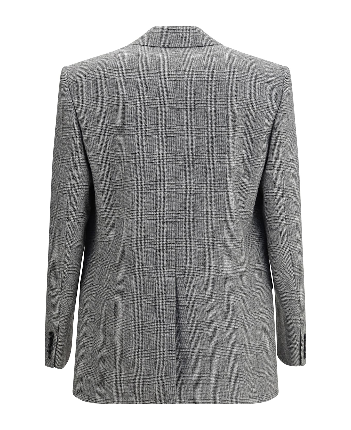 Prince De Galles Wool Flannel Blazer - 2