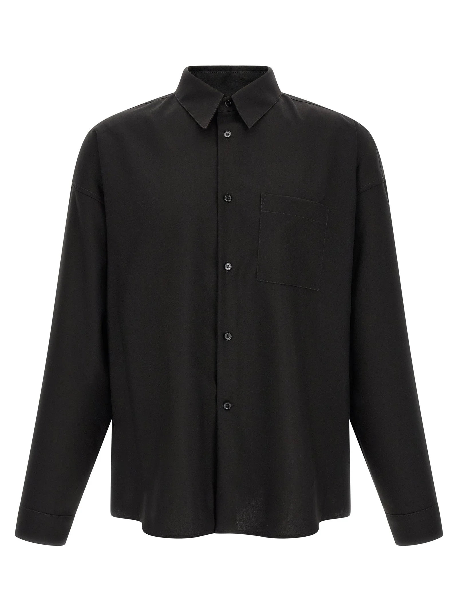 Marni Men Wool Shirt With Pocket - 1