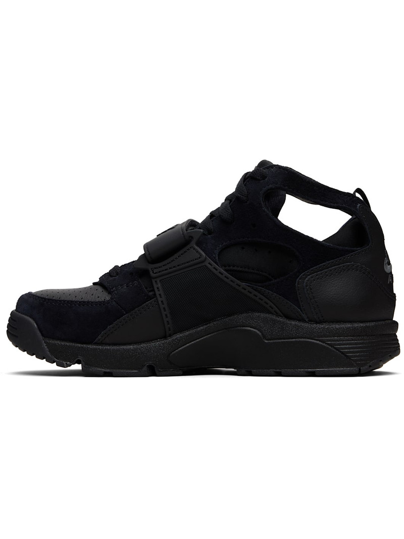 Nike Black Air Trainer Huarache Sneakers outlook