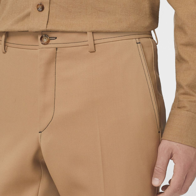 Wool Tailored Trousers 3