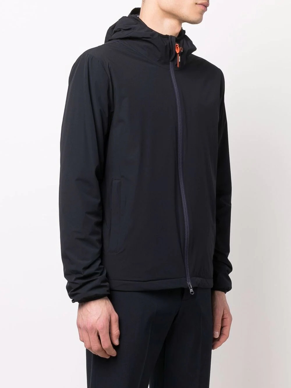 zip-up hooded jacket - 3