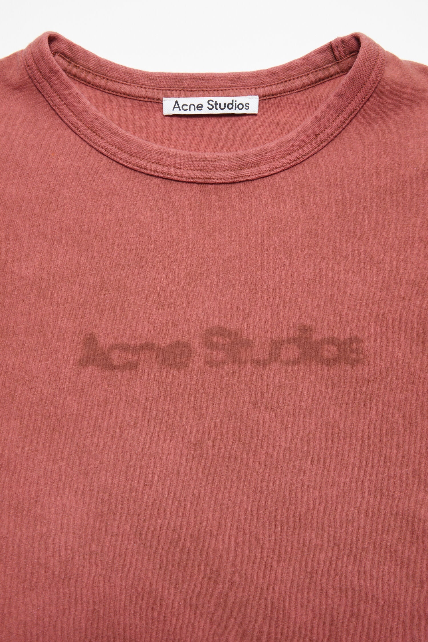 ACNE STUDIOS Women T-Shirt Blurred Logo - 4