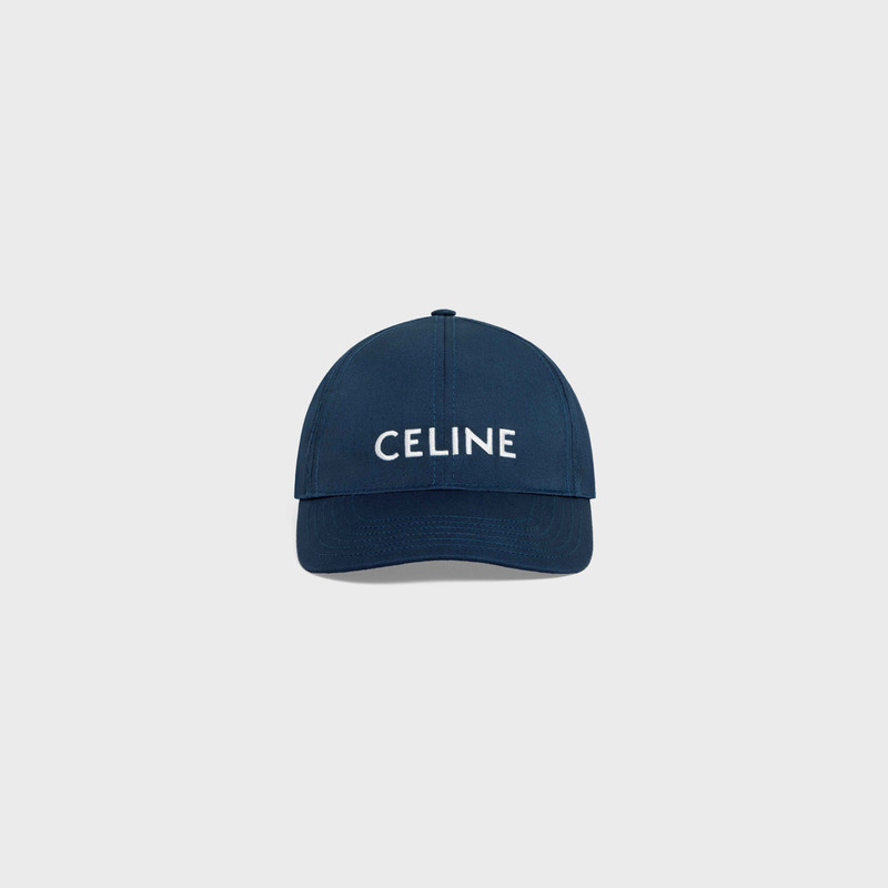 CELINE CELINE BASEBALL CAP IN COTTON outlook